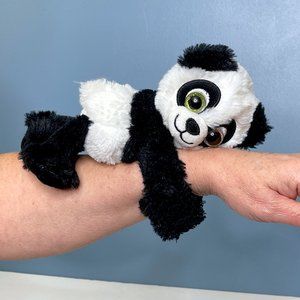 RARE Kipp Brothers Panda Bear Slap Bracelet Huggers 9" Plush Stuffed Animal Toy‎
